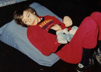 Martin Pistorius sometime between 1990 and 1994, when he was unable to communicate.