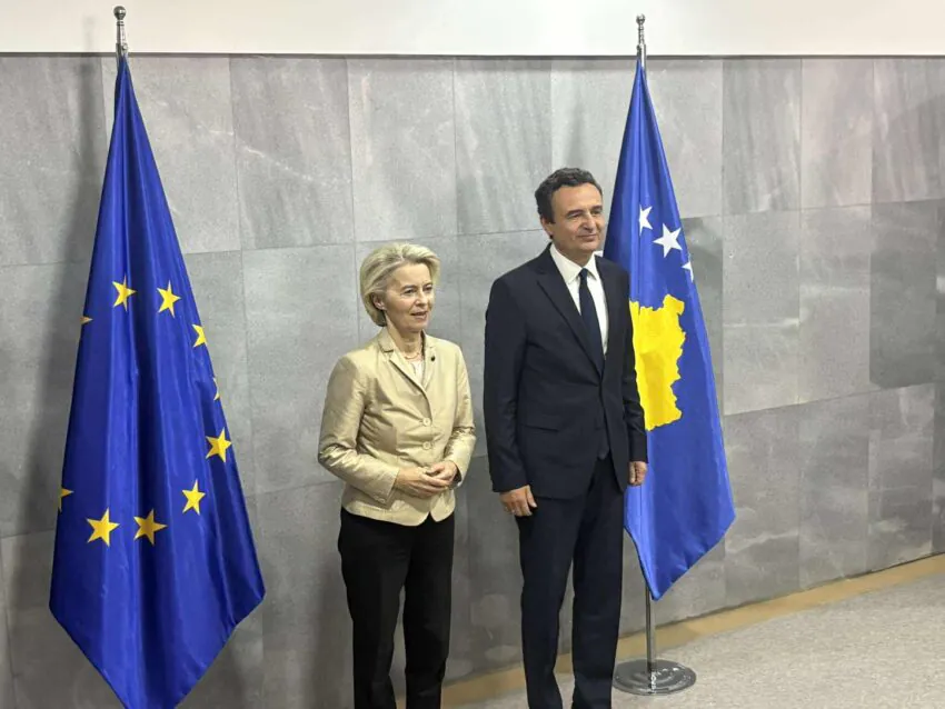 Pas Osmanit  Presidentja e KE së takohet me Kurtin në Kuvend