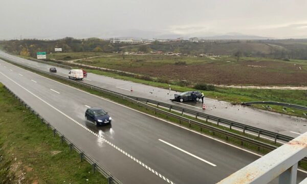 Aksident i rëndë në autostradën  Ibrahim Rugova   Foto 