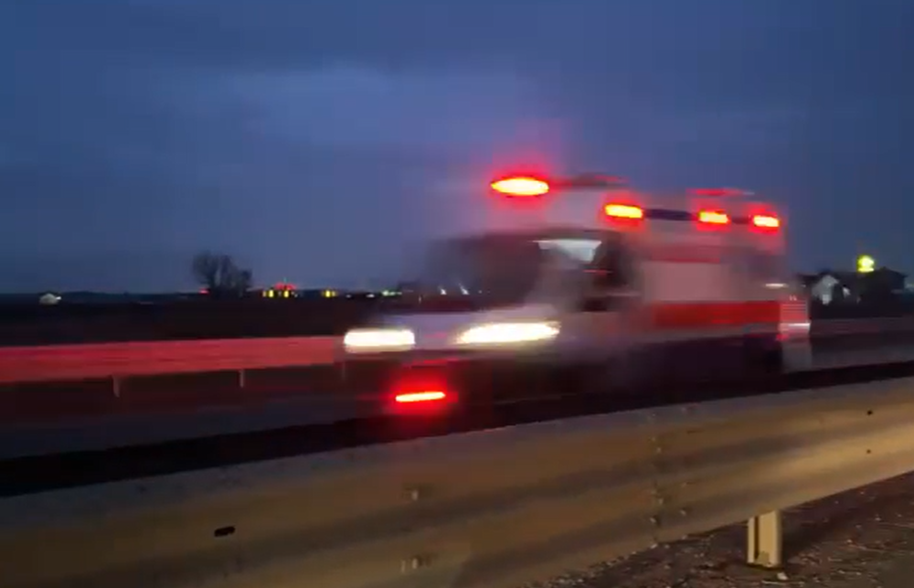 Aksident mes dy automjeteve në autostradën  Arbën Xhaferi   pesë persona të lënduar