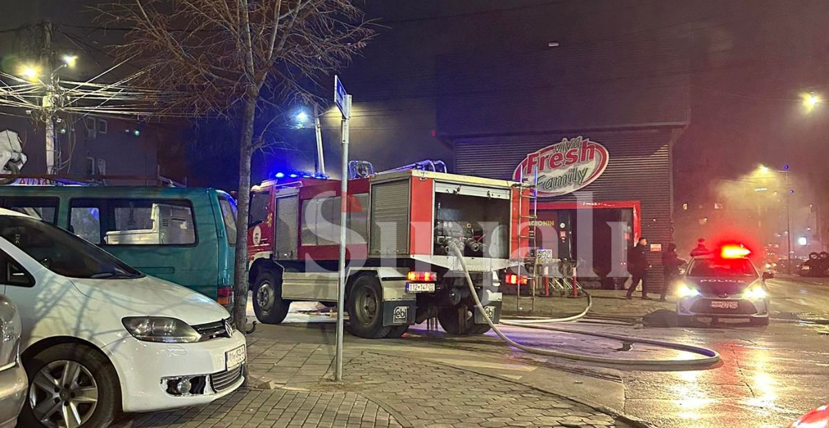 Kaplohet nga zjarri  Viva Fresh Store  në Prishtinë