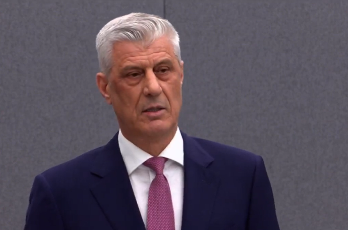 Thaçi  Jam plotësisht i pafajshëm  Millosheviqi bënte plane morpide