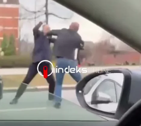 Kërset boksi në Prishtinë  u përleshen në trafik