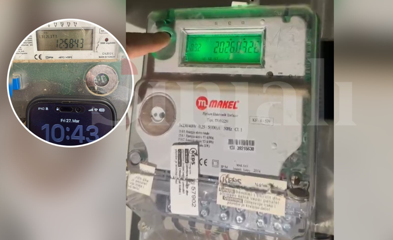 Vjedhje e hatashme  Njehsorët e energjisë nuk kalojnë në tarifën e ulët
