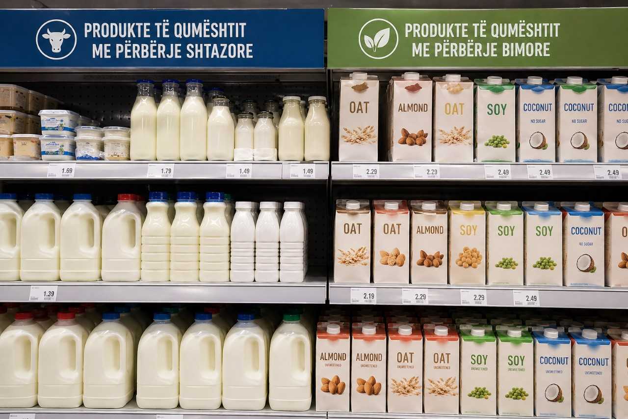 MINTI kërkon nga operatorët që të prezantohen qartë specifikat e produkteve të qumështit në treg