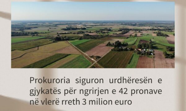 Prokuroria në Prizren siguron urdhrin për ngrirjen e 42 pronave në vlerë rreth 3 milionë euro