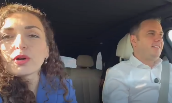 Osmani publikon video duke udhëtuar me Abdixhikun  tregojnë çfarë pyetje po marrin nga qytetarët