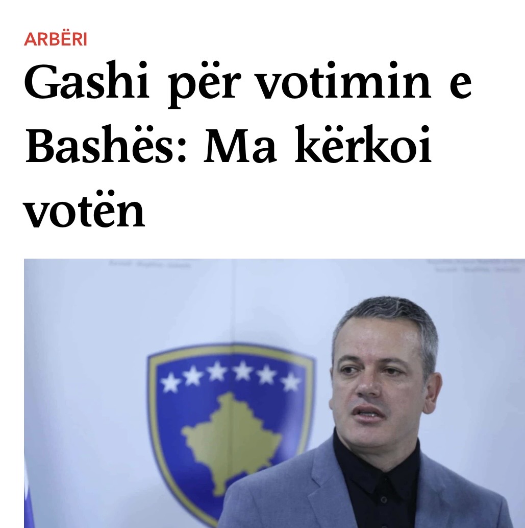 Bajrush Morina  Dy fjalë për votuesin e Dimal Bashës 