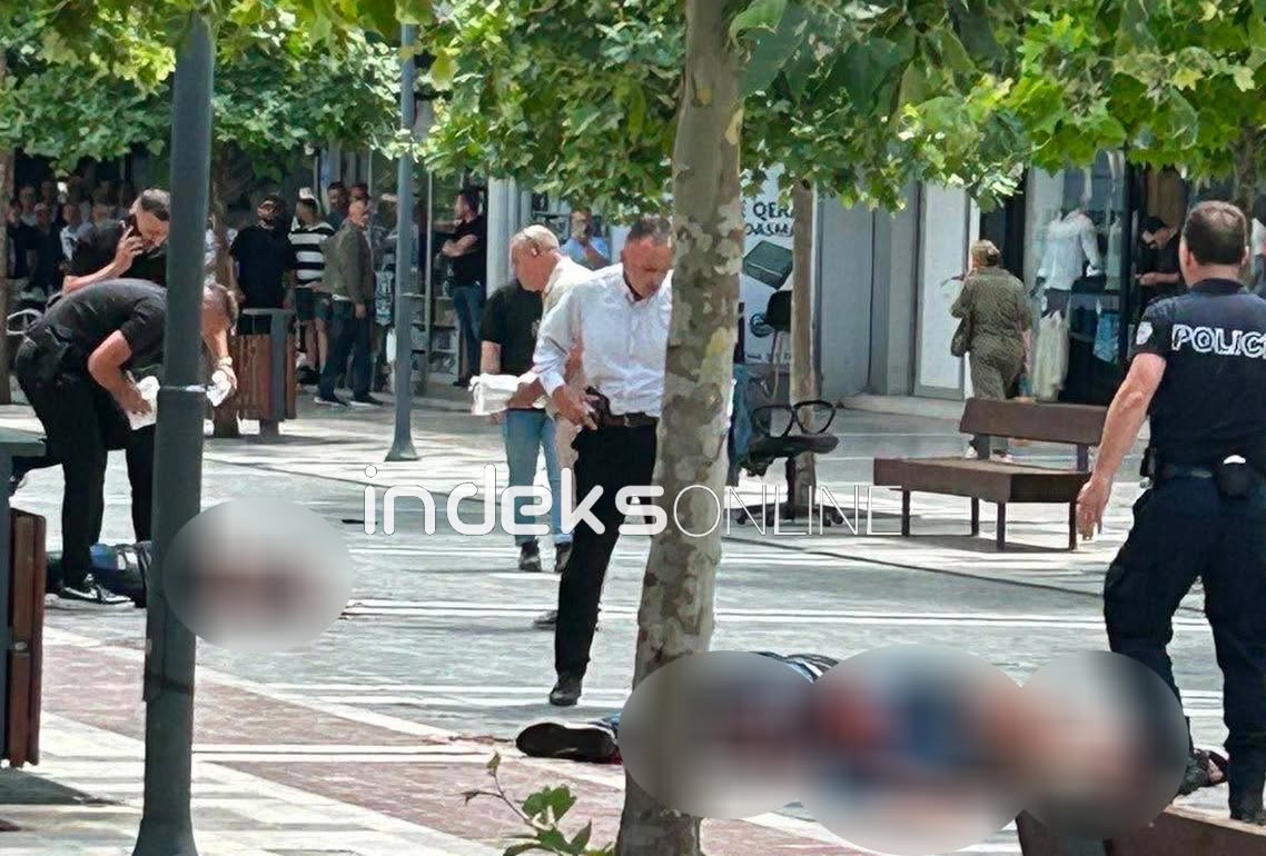Dalin pamje të rënda nga Podujeva  i dyshuari shihet i armatosur në shesh pas të shtënave