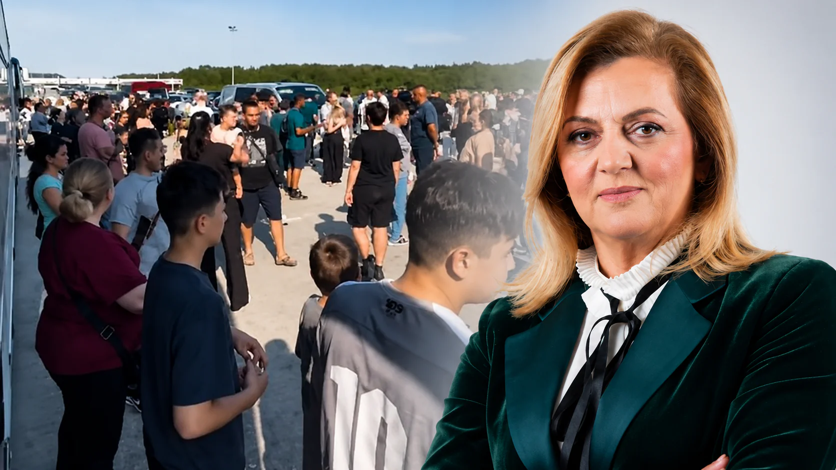 Bllokimi i mërgimtarëve në kufirin Kroaci Serbi  këshilltarja shqiptare në qeverinë kroate jep detaje